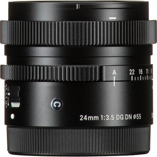 Sigma Full Frame Φωτογραφικός Φακός 24mm f/3.5 DG DN Contemporary Standard / Wide Angle για Sony E Mount Μαύρος