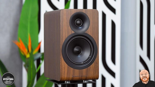 Acoustic Energy AE100-2 Двойка Hi-Fi Говорители Bookself 120W 2 Брой шофьори Ш16.5xД25xВ29см. Орехи