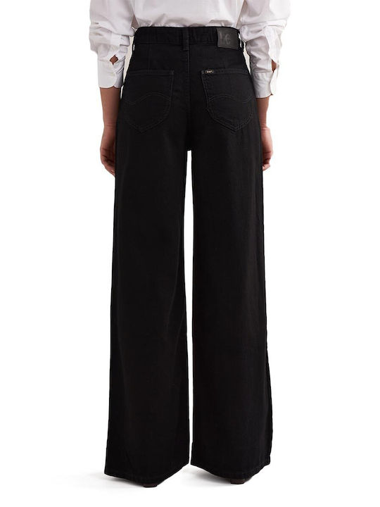 Lee Stella High-waisted Women's Jeans Trousers Black