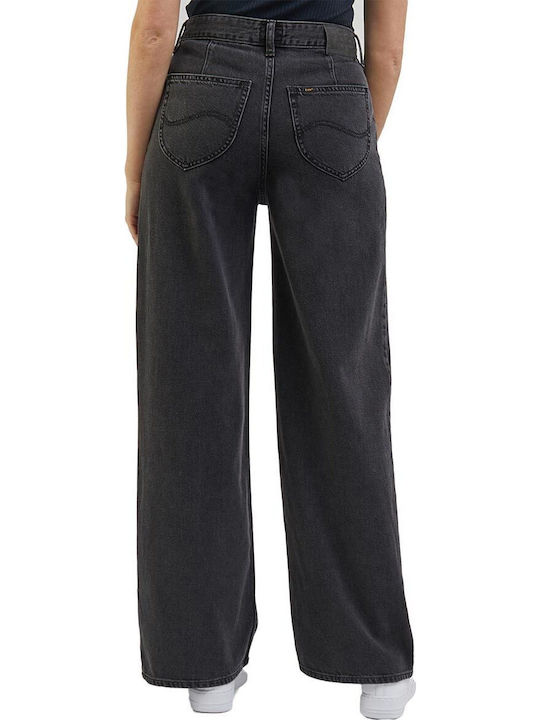 Stella Hoch tailliert Damenjeans Schwarz