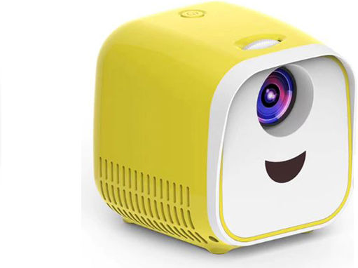 Clever Projector V1 Mini Projector LCD LED Lamp with Built-in Speakers Black