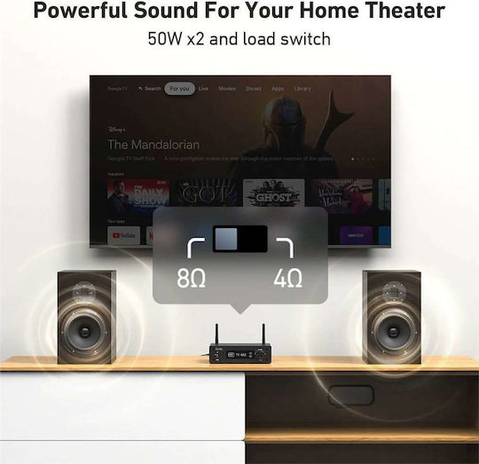Arylic H50 Integriert Hi-Fi-Verstärker Stereo