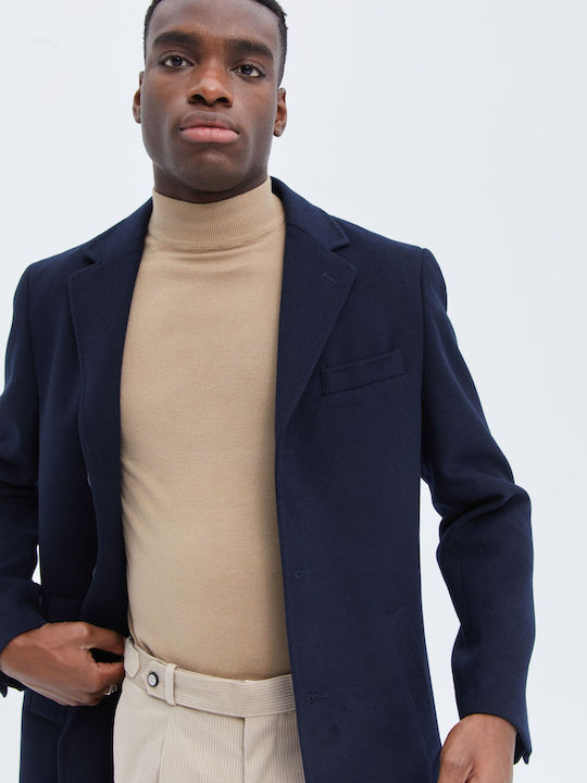 Men's Coat Blue Navy.