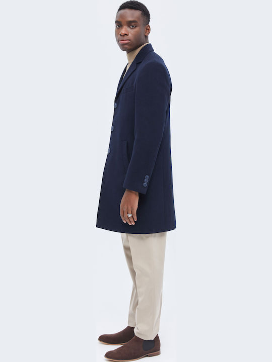 Men's Coat Blue Navy.