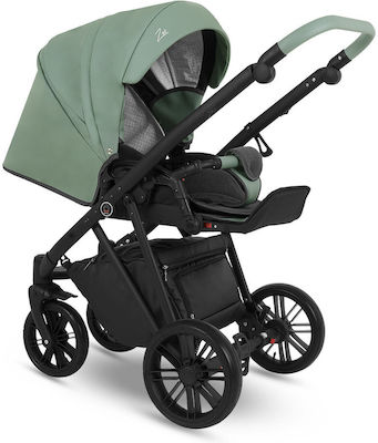 Camarelo Zeo Eco Adjustable 3 in 1 Baby Stroller Suitable for Newborn Green