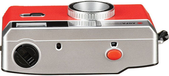 AgfaPhoto Analogue 35mm Compact Φωτογραφική Μηχανή Κόκκινη