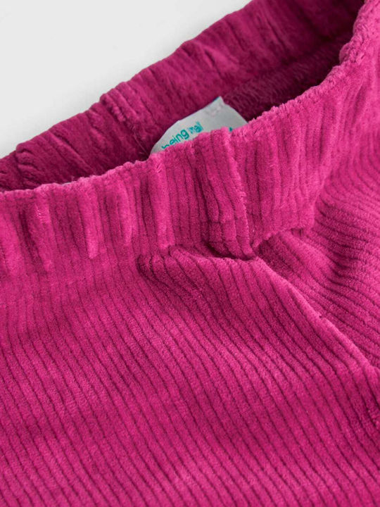 Kids Legging Long Fuchsia Stretch