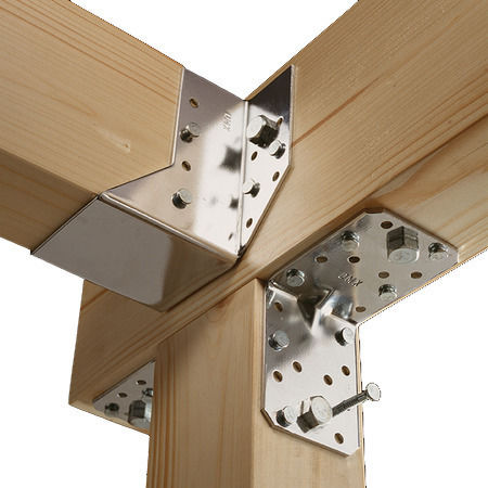 Showood Beam Shoe for Pergola made of Wood 10x6cm 1pcs