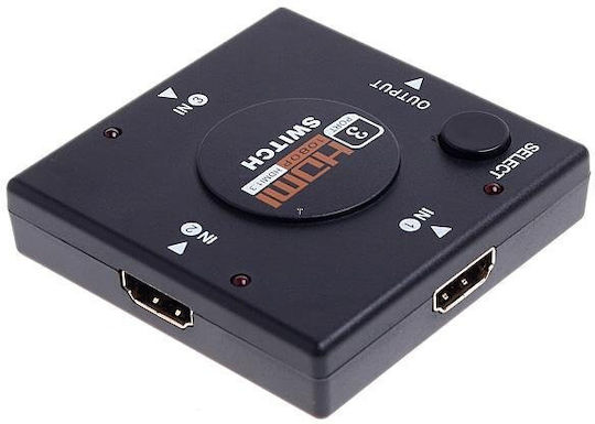 HDMI switch with 3 inputs and 1 output 1080P 2K HDMI Switch