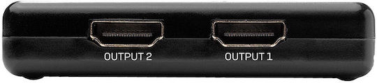 Lindy HDMI 2 Port HDMI 10.2G HDMI Splitter 38357