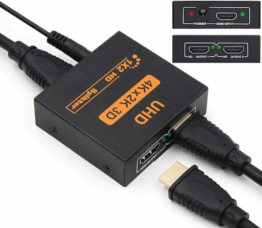 SwiatKabli Hdmi HDMI Splitter 4KX2K-2