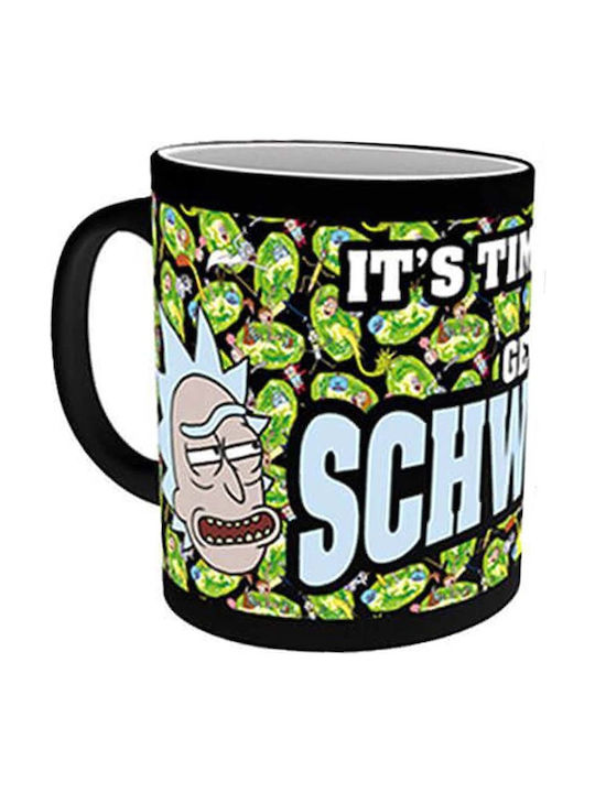 GB eye Rick And Morty - Heat Change Get Schwifty Mug Wärmewechsel Tasse Keramik Bunt 300ml MGH0063 1Stück