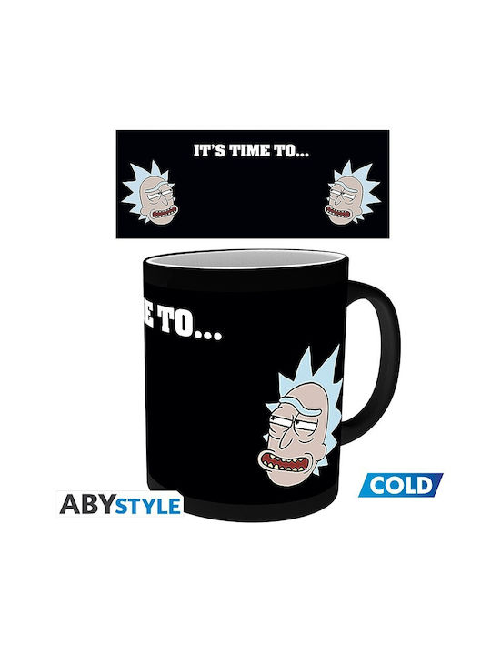 GB eye Rick And Morty - Heat Change Get Schwifty Mug Heat Change Mug Ceramic Multicolored 300ml