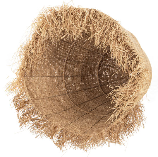 HomeMarkt Κρεμαστό Φωτιστικό Καφέ Boho Καμπάνα με Ντουί E27 100x100x100εκ.