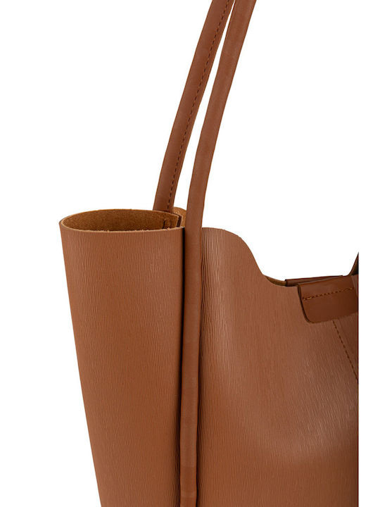 Women's Bag Shopper Shoulder Tabac Brown