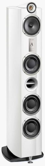 Triangle Signature Delta Двойка Hi-Fi Говорители Подов 120W 3 Брой шофьори Ш23.3xД37.2xВ117см. Бял