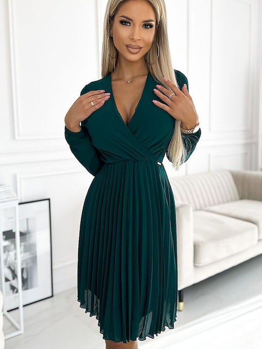 Numoco Maxi Rochie de Seară Verde