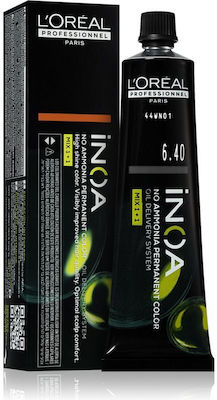 L'Oréal Professionnel Inoa Hair Dye no Ammonia 6.40 Blonde Dark Bronze Intense 60ml