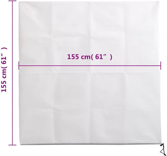 vidaXL 364867 Frostschutztextilien 70gr/m² 1.5x50m Weiß