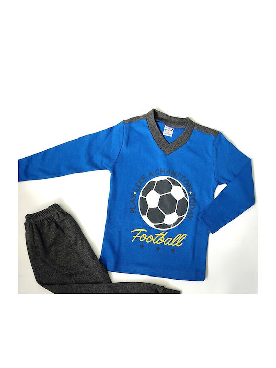 Tres Chic Pijama pentru copii De iarnă Blue