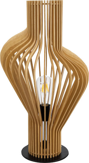 GloboStar Decorative Lamp with Socket for Bulb E27 Brown