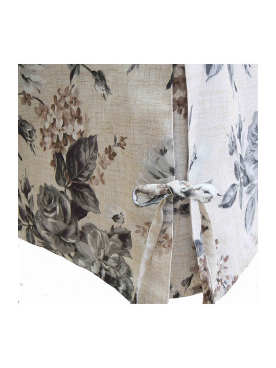 Decocraft Decoration Fabric Cotton 90x200cm Grey