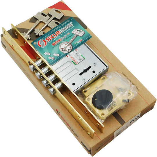 Securemme 2025 Recessed Lock Safe deposit box with Cylinder