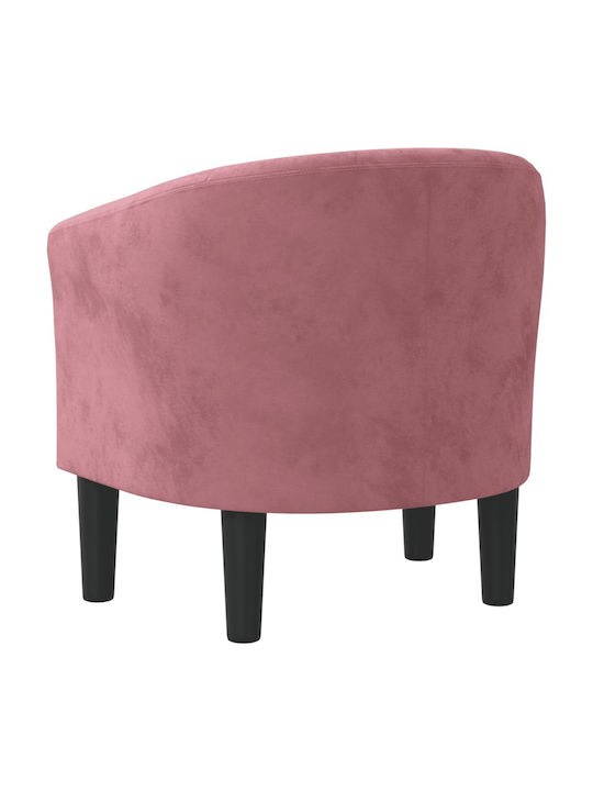 Sessel Samt Pink 70x56x68cm
