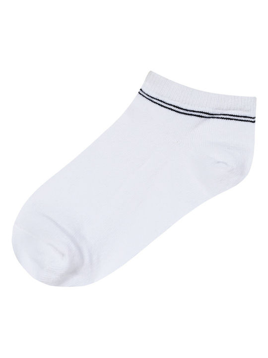 Energiers Kids' Ankle Socks White 3 Pairs