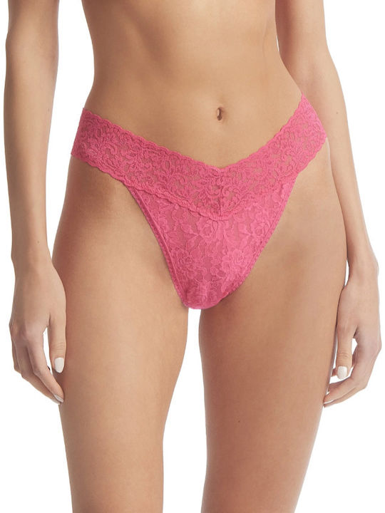 Hanky Panky Βαμβακερά Ψηλόμεσα Γυναικεία String MultiPack