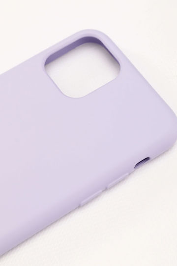 Luigi Strap Back Cover Σιλικόνης με Λουράκι Λιλά (IPhone 11Pro, Apple.)