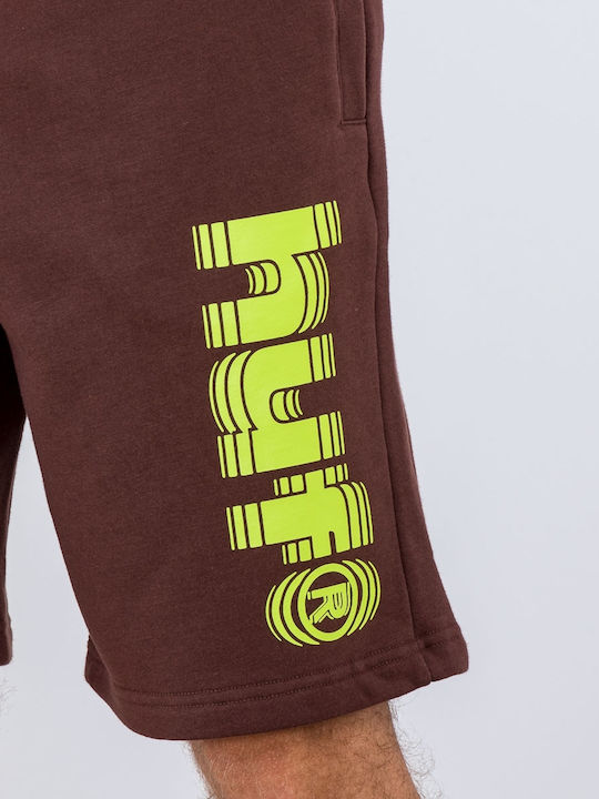 Shake Fleece Αθλητική Ανδρική Βερμούδα Deep Mahogany