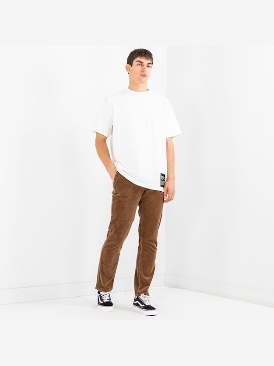 Pantaloni Elastic Umber