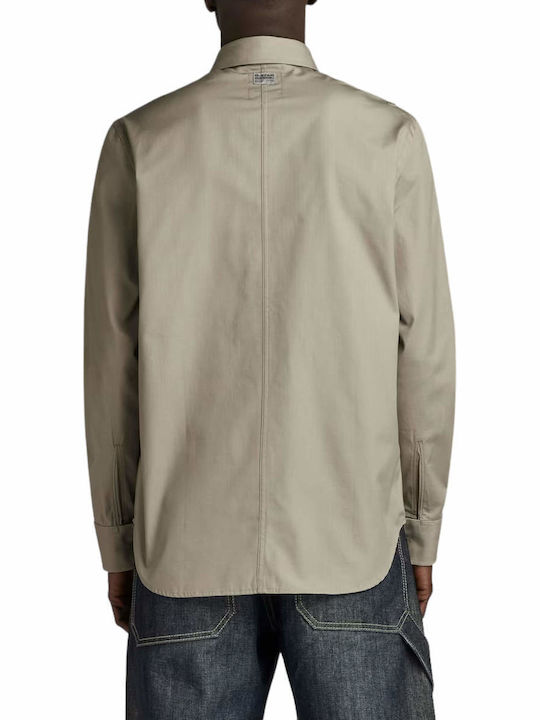 Langärmlig Hemd Beige