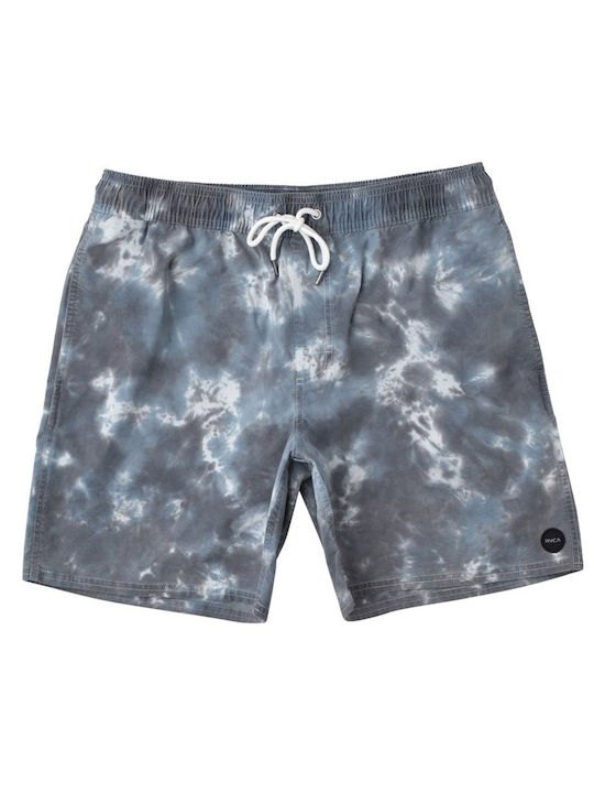 RVCA Men's Swimwear Shorts Blue with Patterns