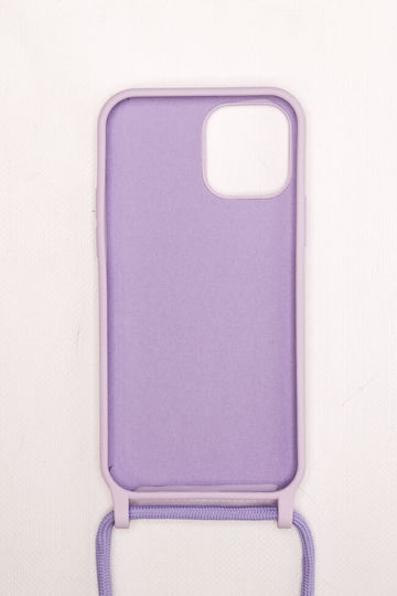 Luigi Back Cover Σιλικόνης Λιλά (IPhone 12ProMax (Apple))