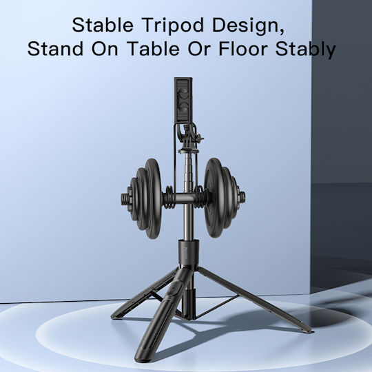 Yesido Black Cell Phone Tripod Selfie Stick