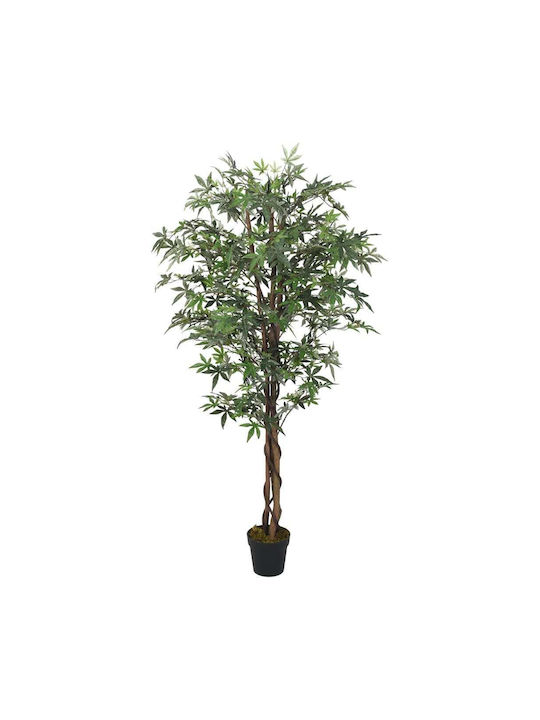 Artificial Plant in Pot Maple Green 150cm vidaXL