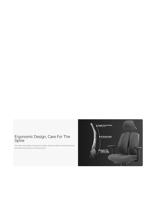 Eureka Ergonomic Office Chair With White Arms