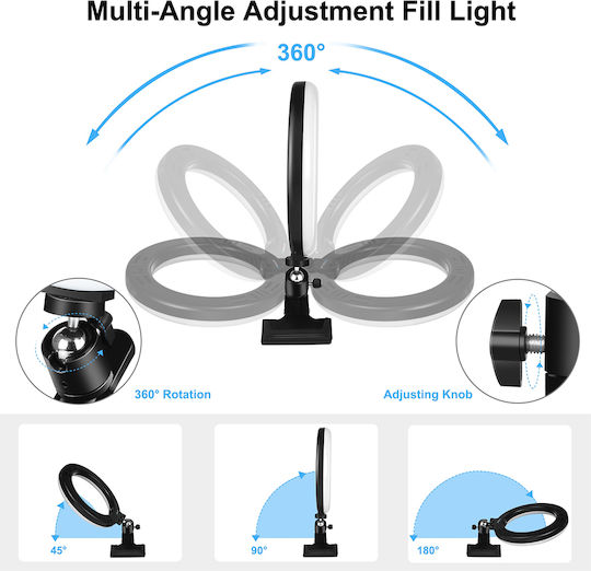 Puluz Ringlichter 26cm mit Handyhalter