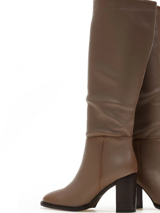 Damenstiefel Beige