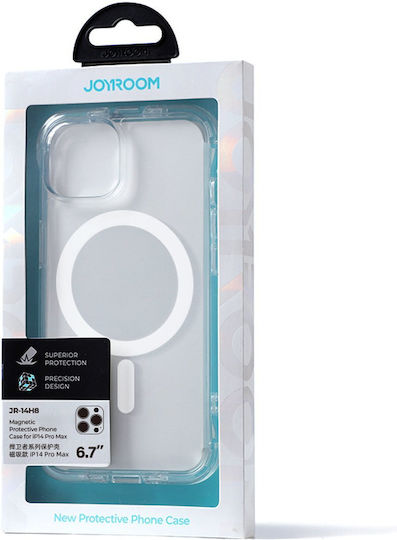 Joyroom Magnetic Defender MagSafe Back Cover Σιλικόνης Διάφανο (iPhone 14 Pro Max)