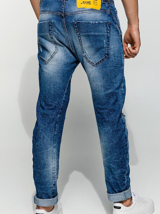 Edward Jeans Ανδρικό Παντελόνι Τζιν Μπλε