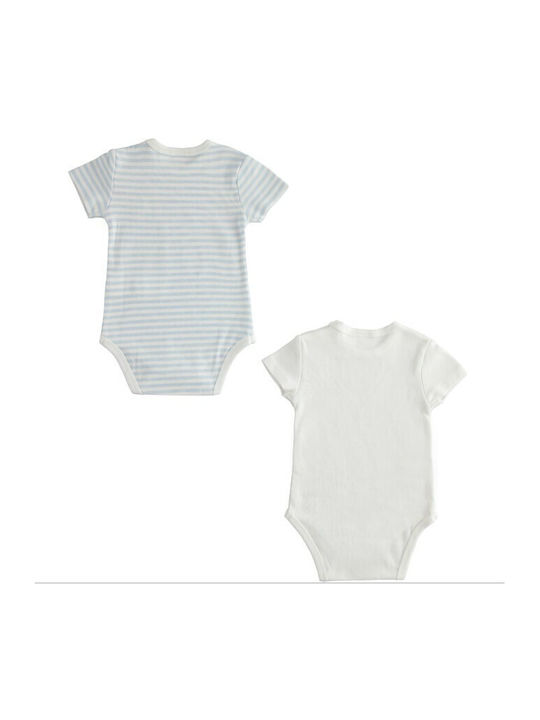 iDO Baby Bodysuit Set Blue