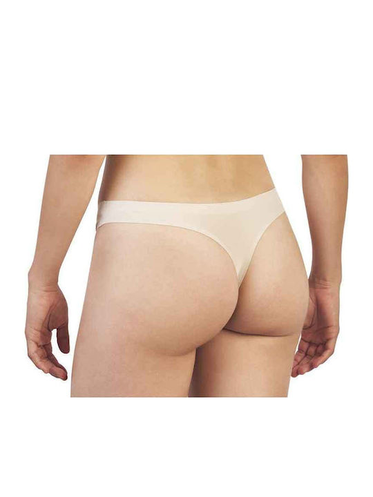 Γυναικεία Slip 2Pack χωρίς Ραφές Μπεζ.