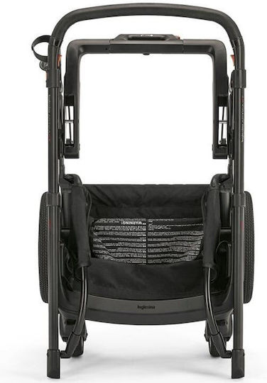 Inglesina Aptica XT Quattro Darwin Infant Recline Adjustable 3 in 1 Baby Stroller Suitable for Newborn Magnet Grey 12.6kg