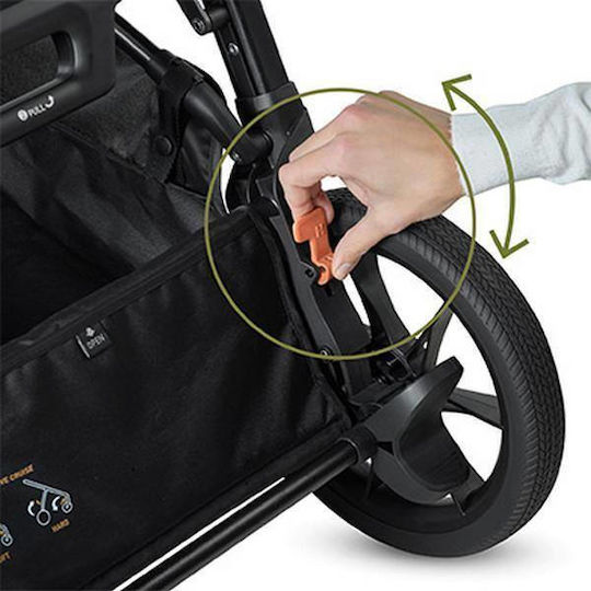 Inglesina Aptica XT Adjustable Baby Stroller Suitable for Newborn Igloo Grey 12.6kg