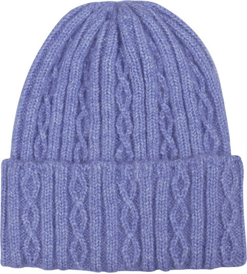Beanie Frauen Beanie Gestrickt in Blau Farbe