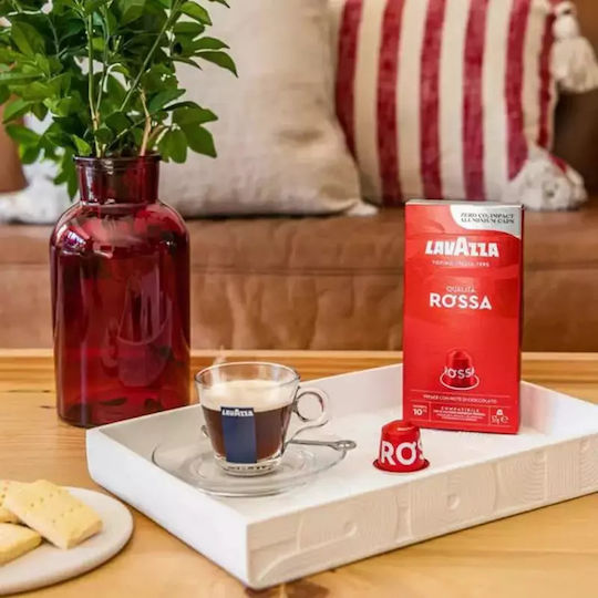 Lavazza Капсули Еспресо Qualita Rossa Съвместими с машина Nespresso 30капси