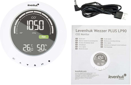Levenhuk Μετεωρολογικός Σταθμός Plus LP90 Co2
